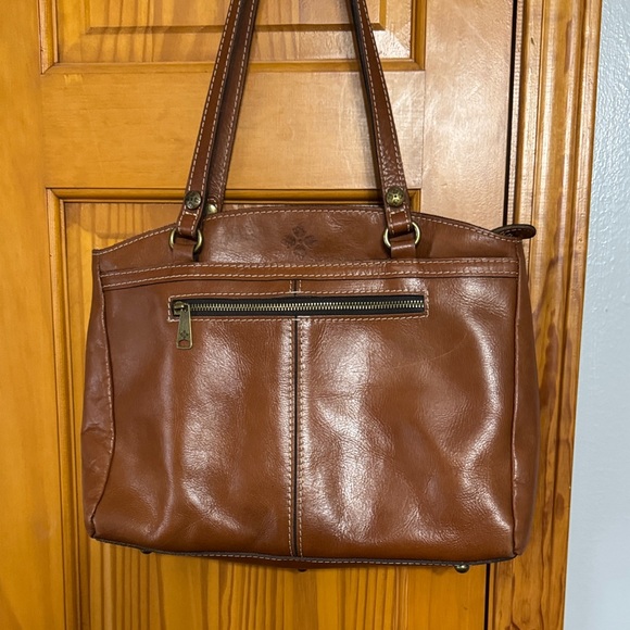 Patricia Nash Brown Leather Tote Bag - Picture 1 of 12